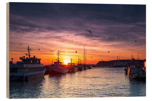 Cuadro de madera Sassnitz Ostsee