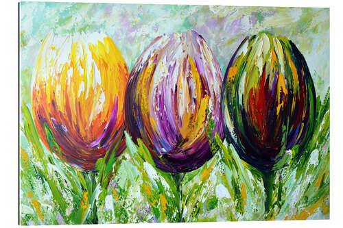 Gallery print Three Tulips