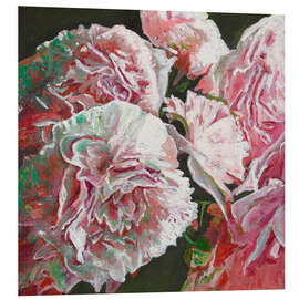 Foam board print Peonies, 2010,