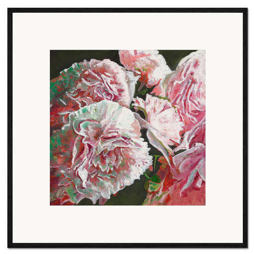 Innrammet kunsttrykk Peonies, 2010,