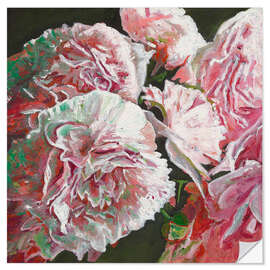 Selvklebende plakat Peonies, 2010,