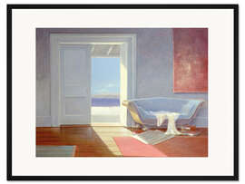 Gerahmter Kunstdruck Strandhaus, 1995