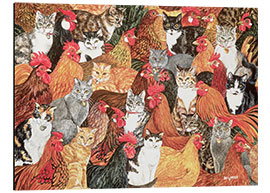 Quadro em alumínio Chicken-Cats