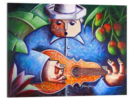 Gallery print guitar player of Mango Bajito