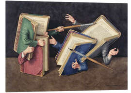 Cuadro de metacrilato A Literary Joust
