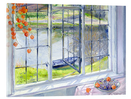 Akryylilasitaulu  View of the boat - Timothy Easton