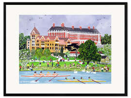 Kehystetty taidepainatus Tähti ja sukkanauha, Richmond-Upon-Thames, 1991