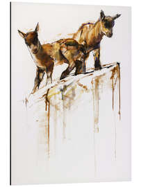 Magnettafel Kleine Ziegen