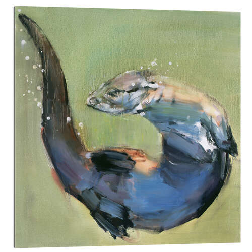 Gallery Print Otter dreht Pirouette