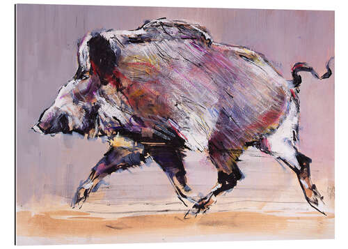 Galleritryck Running boar