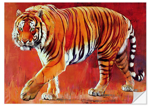 Autocolante decorativo Bengal Tiger