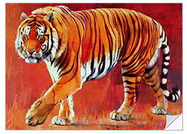 Wandsticker Bengalischer Tiger