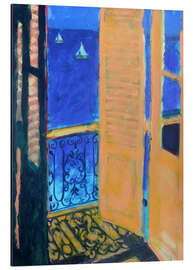 Magnettafel Balkonaussicht