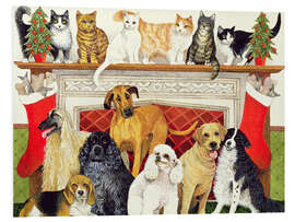 Foam board print Dogs and Cats