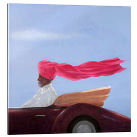 Tableau en plexi-alu Maharajah sur le trajet