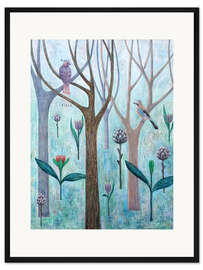Gerahmter Kunstdruck Fantasiegarten, 2005