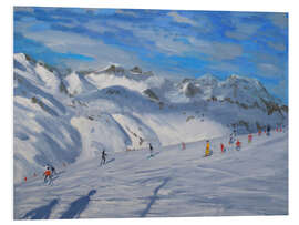 Tableau en PVC Mountain Tops, Tignes