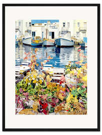 Gerahmter Kunstdruck Paros, 1985