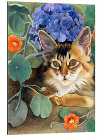 Magnettafel Sootsy mit Horthensien