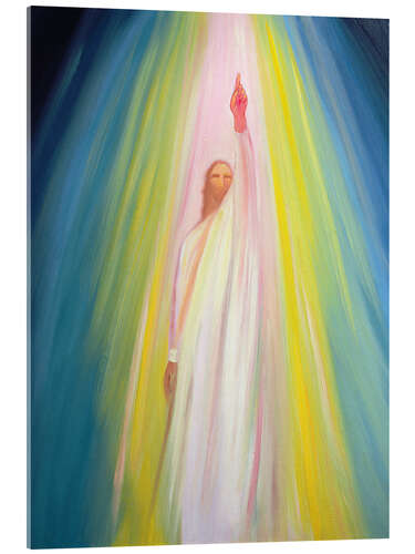 Acrylic print Jesus Christ shows us the way to God the Father, 1995