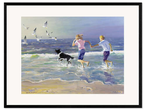 Framed art print The hunt