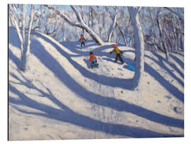 Magnettafel Winter in Bramcote, Nottingham