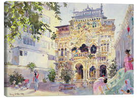 Canvas print House on the Hill, Bombay