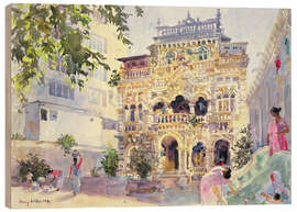 Quadro de madeira House on the Hill, Bombay