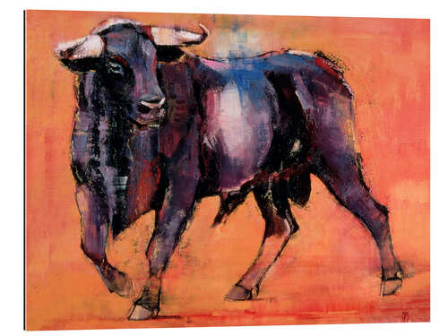 Gallery print Black bull