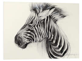 Foam board print Baby Zebra