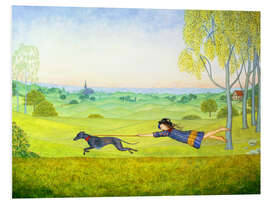 Tableau en PVC Walking the Dog