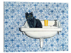 Gallery print My Bathroom Cat