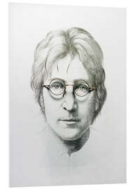 Foam board print Lennon