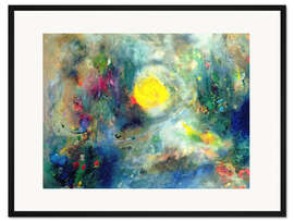 Gerahmter Kunstdruck Die heilige Spirale, 1988