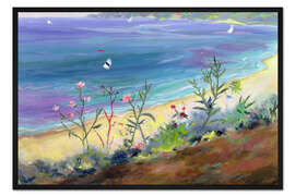 Gerahmter Kunstdruck Agios Gordios, Korfu, Griechenland