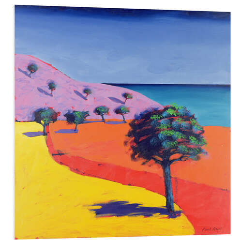 Foam board print Red route
