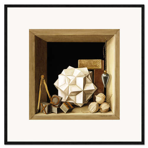 Ingelijste kunstdruk Geometry, 2004