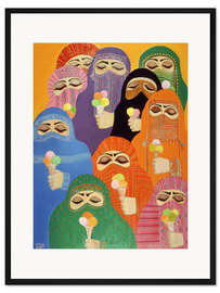 Gerahmter Kunstdruck Der unmögliche Traum 1988