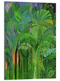 Tableau en plexi-alu Forêt tropicale, Malaisie