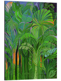 Magnettafel Regenwald, Malaysia