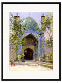 Gerahmter Kunstdruck Chanbagh Madrasses, Isfahan