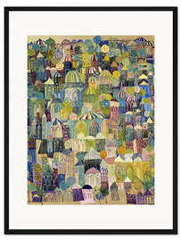 Gerahmter Kunstdruck Jerusalem, 1970