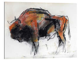 Gallery print Sketch of a bull