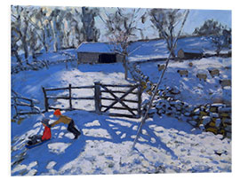 Foam board print Farm at Elton, near Rowsley