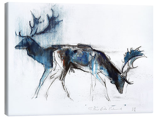 Tableau sur toile Deers