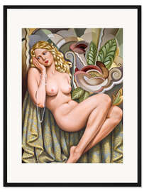 Gerahmter Kunstdruck Opiumtraum