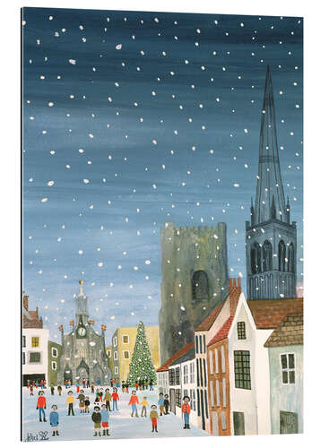 Gallery print Chichester Cathedral, A Snow Scene