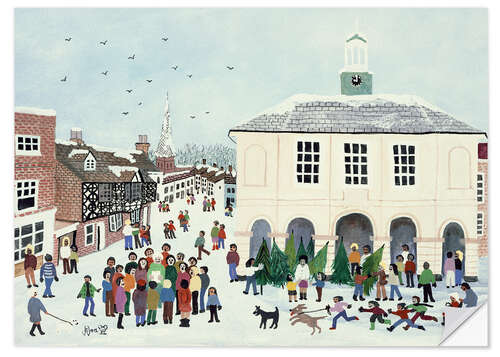 Naklejka na ścianę Godalming, Surrey