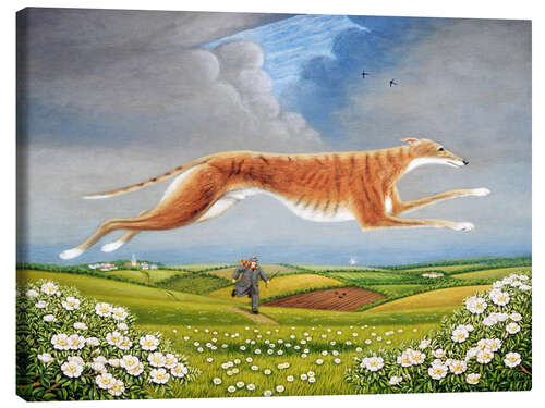 Tableau sur toile Greyhound