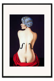 Gerahmter Kunstdruck Hommage an Man Ray